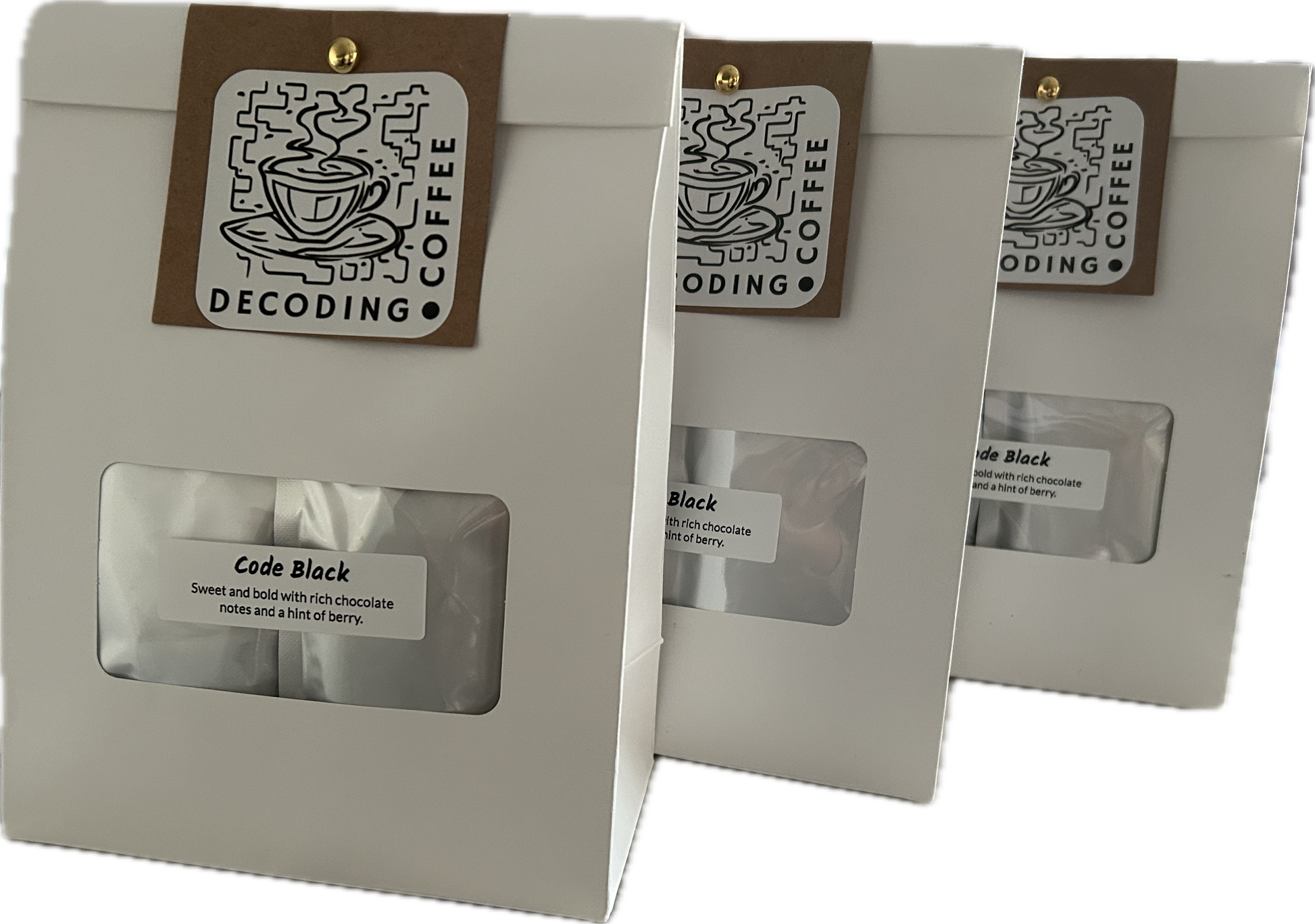 Single use coffee pack - Code Merge - Bulk (10) - Decoding Coffee